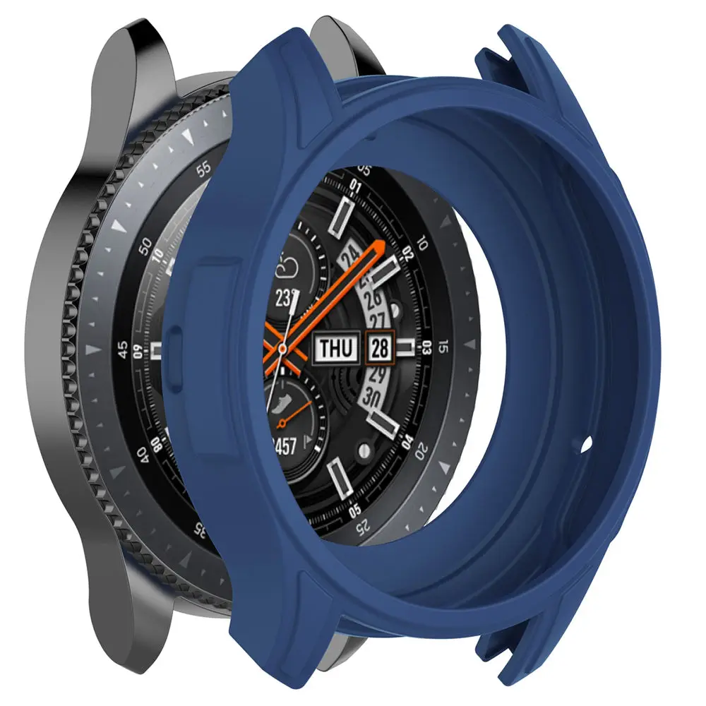 Защитный чехол для часов, чехол для samsung Galaxy Watch 46 мм, SM-R800& gear S3 Frontie, запчасти для умных часов, защитный чехол