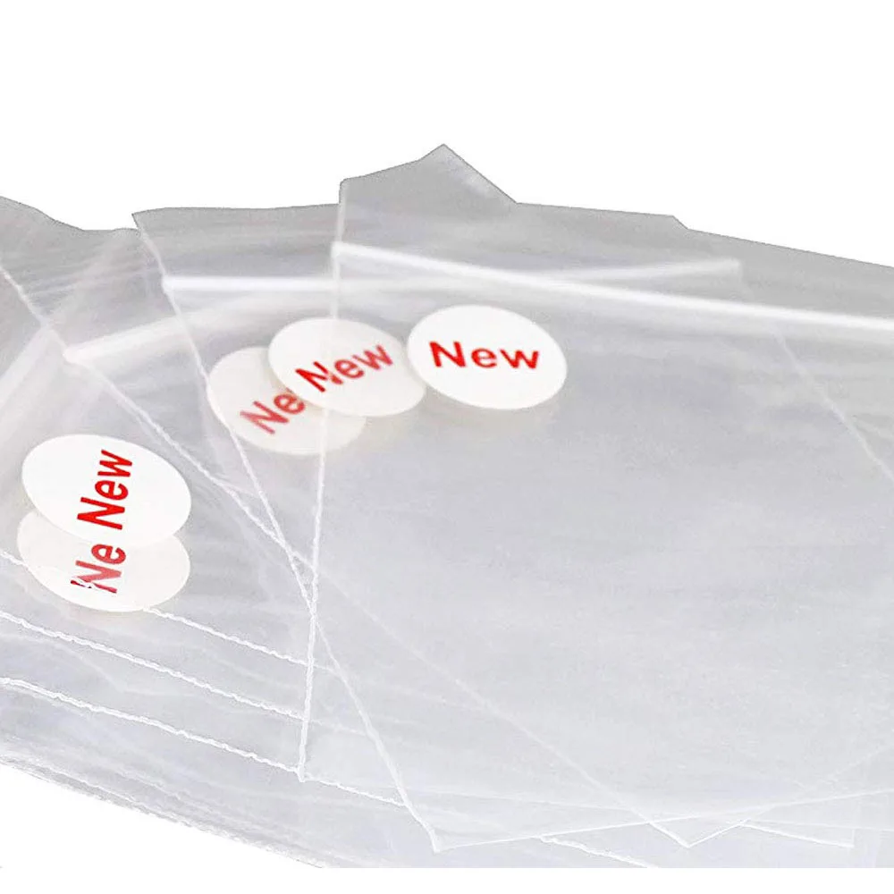 2019 New Trend 1,000 PCs New Labels 1 Inch White New Dot Stickers Red Imprinted Letters Removable Labels to Mark New Products