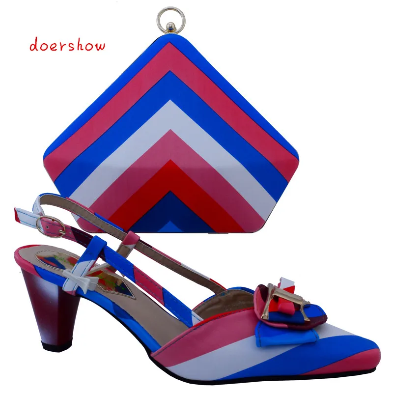 

doershowAfrican shoe and bag set high heel italian shoe with matching bag best selling ladies matching shoe and bag italyWTT1-13