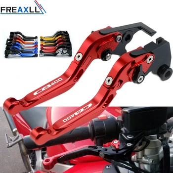 

For Honda CB400 CB 400 CB400 CB400SF CB400 VTEC 1992-1998 CNC Motorbike Accessories Foldable Motorcycle Brake Clutch Levers