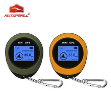 Mini chaveiro com gps para navegação, chaveiro portátil pg03 gprs usb com compasso, recarregável para esportes ao ar livre e caminhadas
