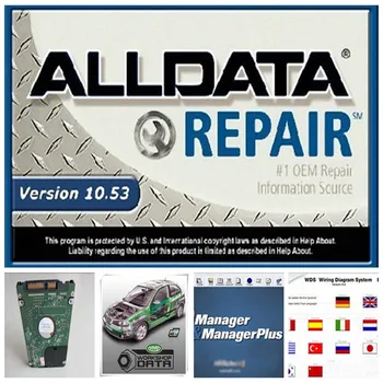 

HOT!!! alldata and mitchell software 2017 alldata 10.53+Mitchell 2015 + auto parts catalogue etc 45 in1 with 1TB New Hard Disk
