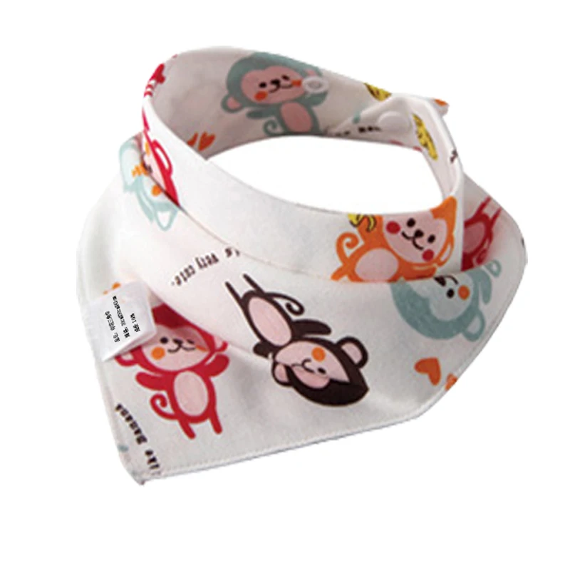 LANMUSUNG Baby Bibs bandana baby Feeding cloth baby pacifier bib stuff smock kids cloths waterproof bib scarf kids bandanas