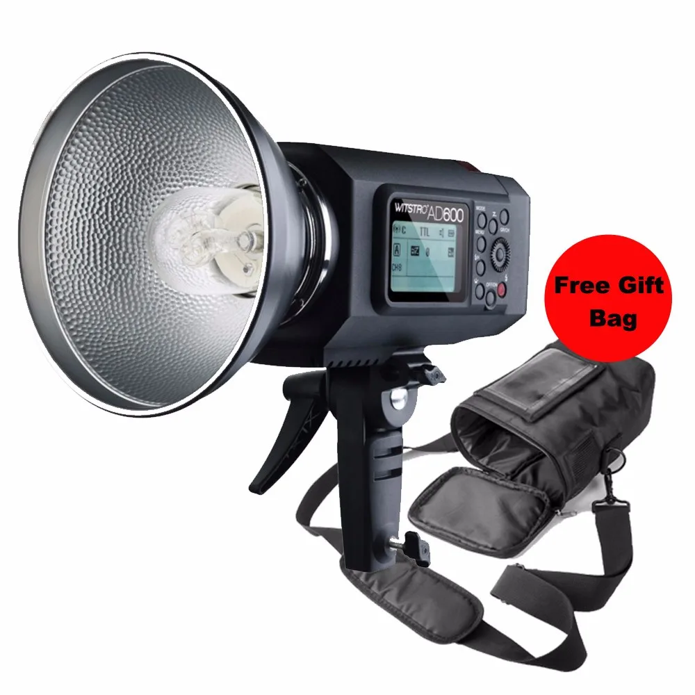 Godox Witstro AD600 600W TTL Portable Wireless Strobe Flash Godox Mount AD600 + Godox PB-600 Portable Flash Bag Case Pouch Cover Godox Witstro AD600 600W TTL Portable Wireless Strobe Flash Godox Mount AD600 + Godox PB-600 Portable Flash Bag Case Pouch Cover