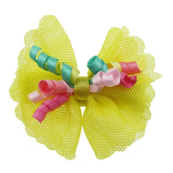 gauze ribbon with korker hairbow6