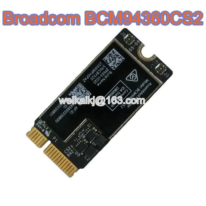 Новый универсальный модуль A + BCM94360CS2 BCM4360CS2 BT беспроводной для Air 11 &quotA1465 13&quot A1466