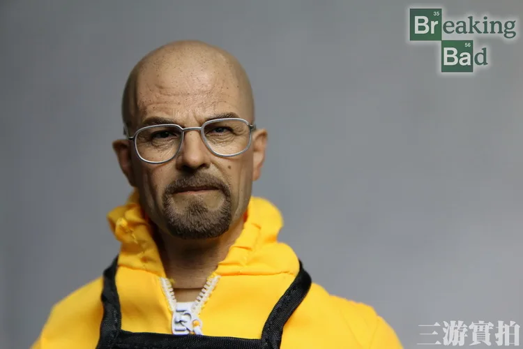 Eleven 1/6 Break Bad Walter White Head Sculpt для 1" Коллекционная Фигурка DIY