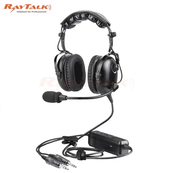 

Bluetooth headphone Aviation Pilot Headset, Active Noice Reduce, Comfortable Ear Pad, MP3 Support, GA Plugs, Include Headset Bag