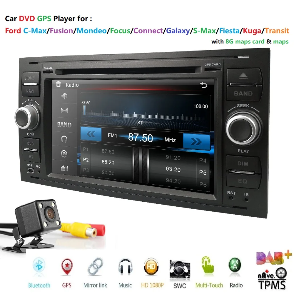 Discount 2din car autoradio 7 inch dvd monitor for Ford focus/Fiesta/Kuga/C-Max/Connect/Fusion/Galaxy/Mondeo/S-Max/Transit swc rds bt cam 1 Discount 2din car autoradio 7 inch dvd monitor for Ford focus/Fiesta/Kuga/C-Max/Connect/Fusion/Galaxy/Mondeo/S-Max/Transit swc rds bt cam 1