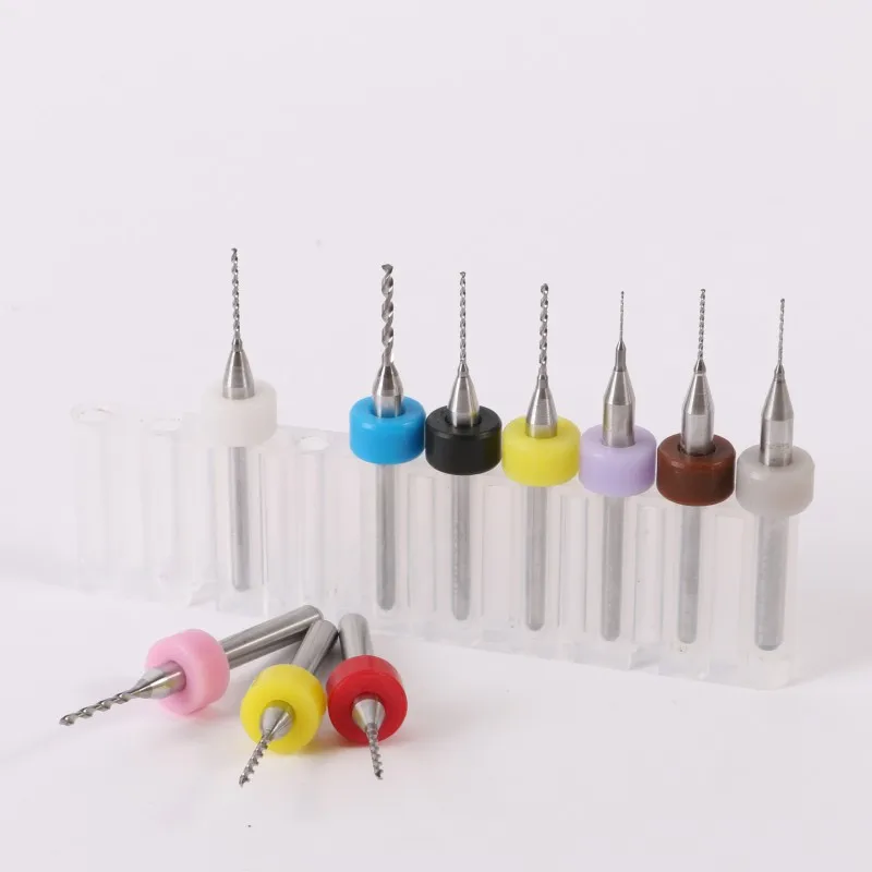 

2016 New 10Pcs/set PCB Print Circuit Board Carbide Micro Drill Bits 0.3mm to 1.2mm