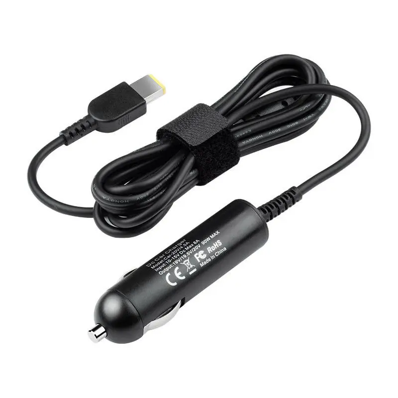 90W Laptop Car Charger for Lenovo Thinkpad X1 Carbon G400 G500 G505