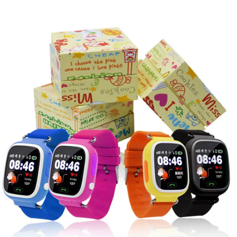

Q90 GPS Kids Smart Watch Baby Anti-lost Watches SOS Call Location Tracker For Children Safe Smartwatch Bracelet Watch English
