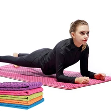 Йога 183x61 см одеяло s Нескользящие мягкие Путешествия Спорт Фитнес упражнения Коврик для йоги, пилатеса крышка полотенца спортивные
