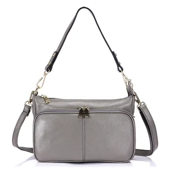 

Moxi Small Women Messenger Bags Real Genuine Leather Daily Mother Shipping Handbags For Female Cowskin Women Shoulder Bags