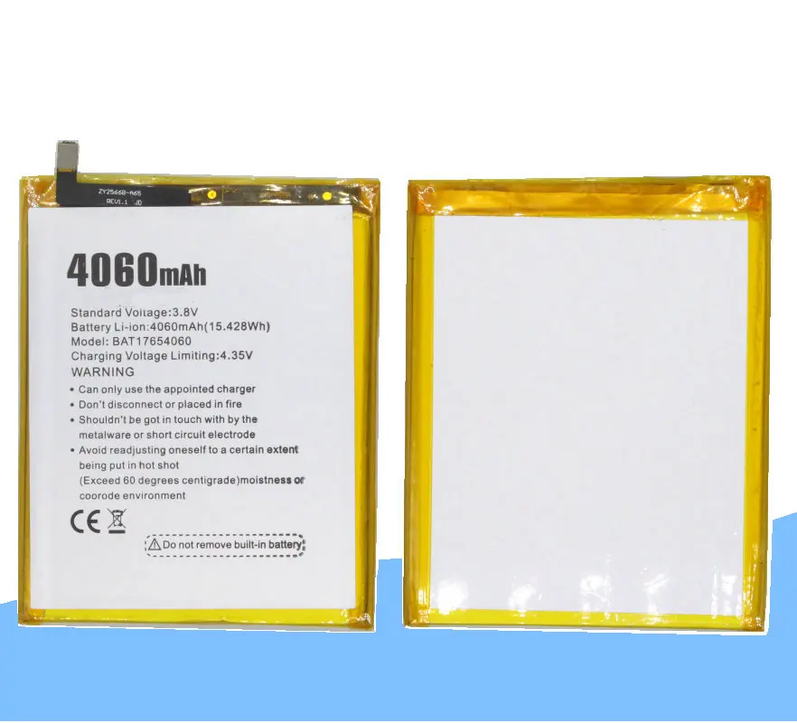 ISkyams 1x4060 мАч BAT17654060 Mix2 высококачественный Сменный аккумулятор для Doogee Mix 2
