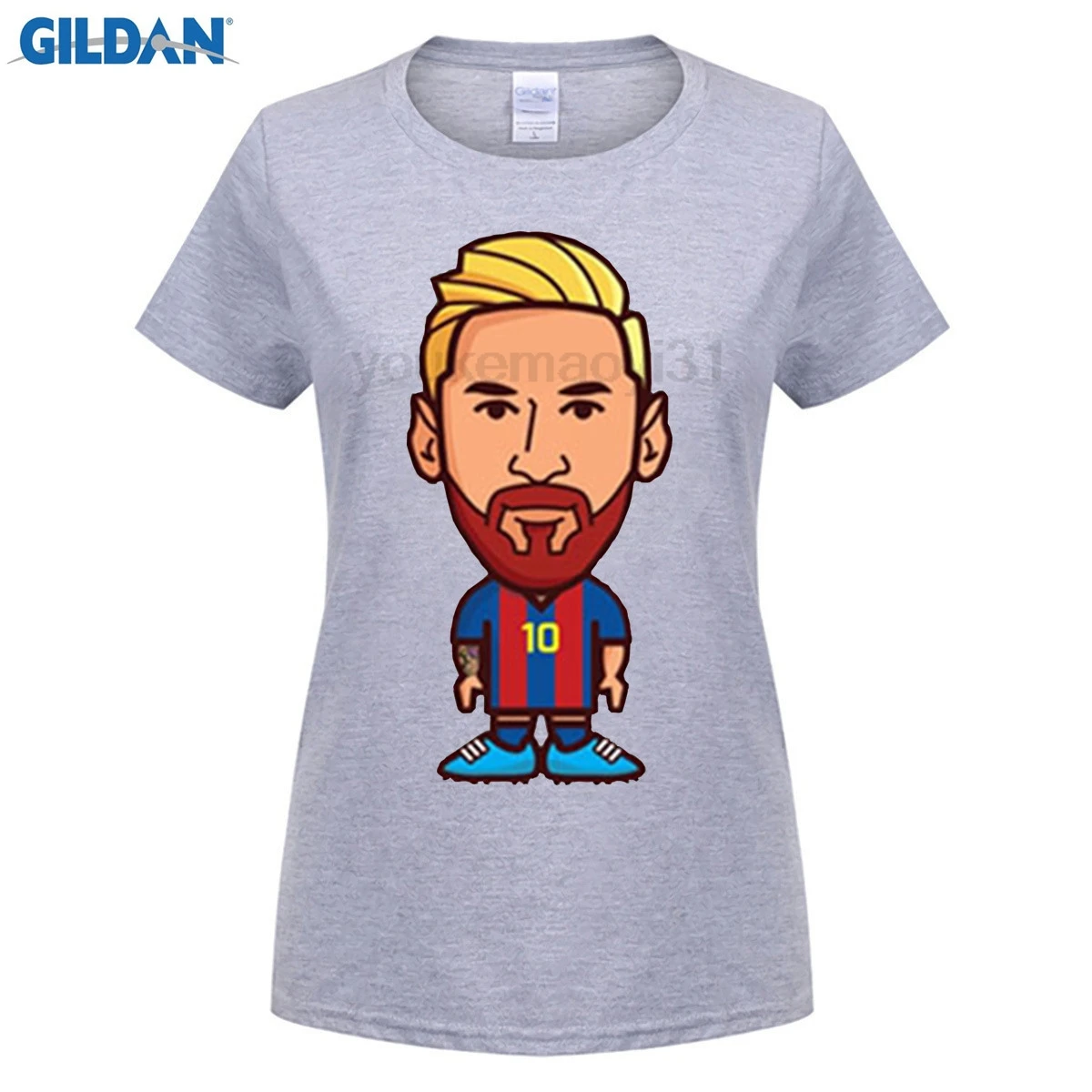 funny woman t shirt Lionel Messi Neymar  Camp Nou La Liga Champions for 100% cotton t-shirt  fans for shirt lovers