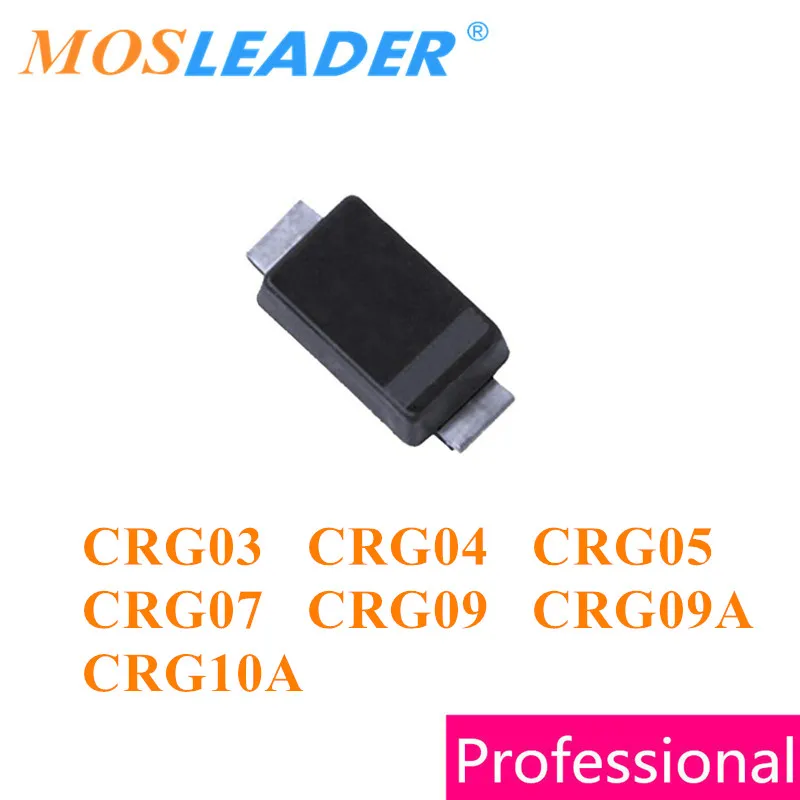 Mosleader S-FLAT 3000PCS CRG03 CRG04 CRG05 CRG07 CRG09 CRG09A CRG10A SOD123 Made in China High quality | Электроника