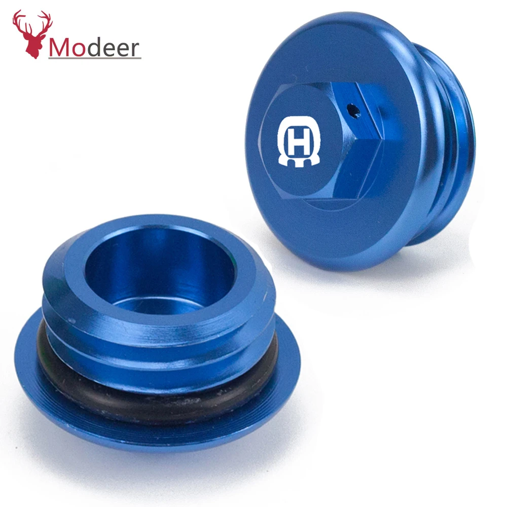 

Motorcycle Engine Oil Drain Plug Fuel Filler Cap Cover For Husqvarna FX350 FX450 TE150 TX300 FX 350 450 TE 300i 150 2017-2019
