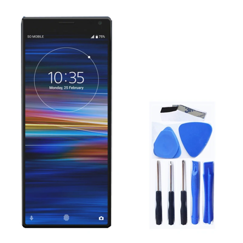 Для sony Xperia 10 I3123 I3113 I4113 I4193 ЖК сенсорный экран дигитайзер сборка для sony Xperia 10 дисплей Запчасти