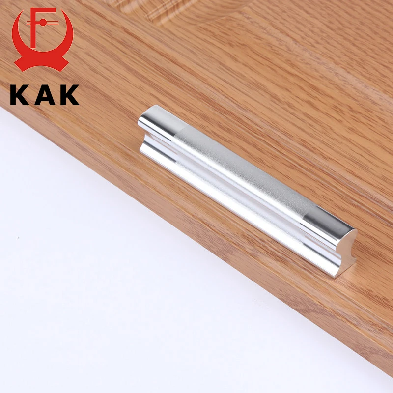 KAK ручки из алюминиевого сплава для кухонного ящика, ручки шкафов, двери, современный шкаф, ручка для мебели, инструменты