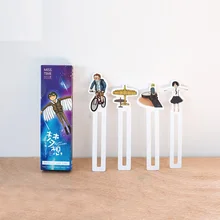 6 компл./лот Dream boy Bookmarks для книг японский светящийся театральный маркер для книг школьные принадлежности marcadores de pagina 6484