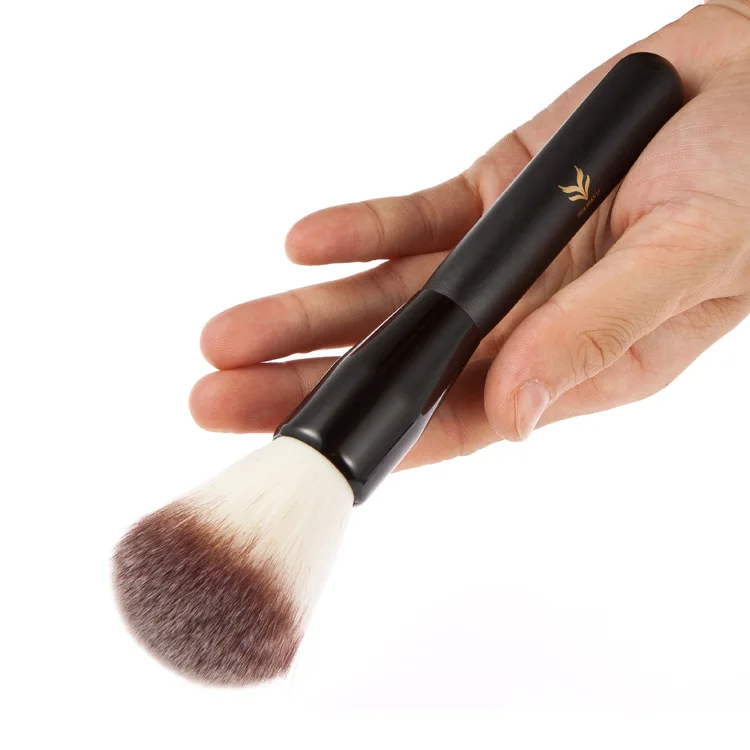 

Brand Professional Nude Synthetic Foundation Makeup Soft Brushes Set Black Wood Handle Make Up Face Powder Brush Cosmetics