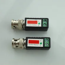 10 Pairs CCTV Twisted Bnc Passive Video Balun Transceiver for Camera Utp Cable Coaxial Adapter For CCTV Camera Bnc Male