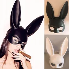 1 шт сексуальный мяч с кроликом маска для Хэллоуина с длинными ушами кролика маска для костюмированной вечеринки маскарадный костюм