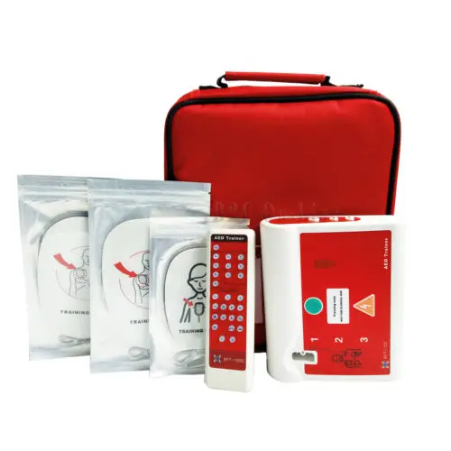 Automatic External Defibrillator Simulator CPR AED Trainer Training In Arabic