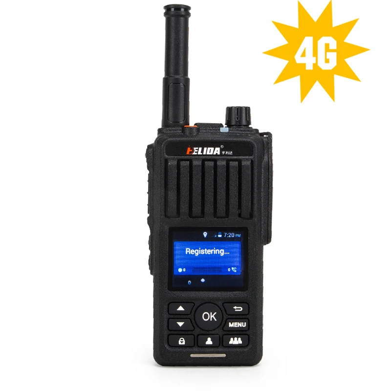 US $105.00 walkie talkie 100 km New Product HELIDA CD990 network radio 2g3g4g wifi walkie talkie with sim card
