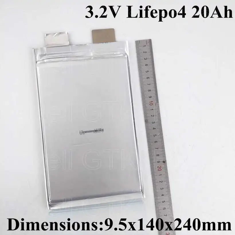 Brand New lifepo4 20Ah 3.2v cell 50A 100A discharge for EV pack diy 12v lifepo4 battery electric bike batteries motor power tool (4)