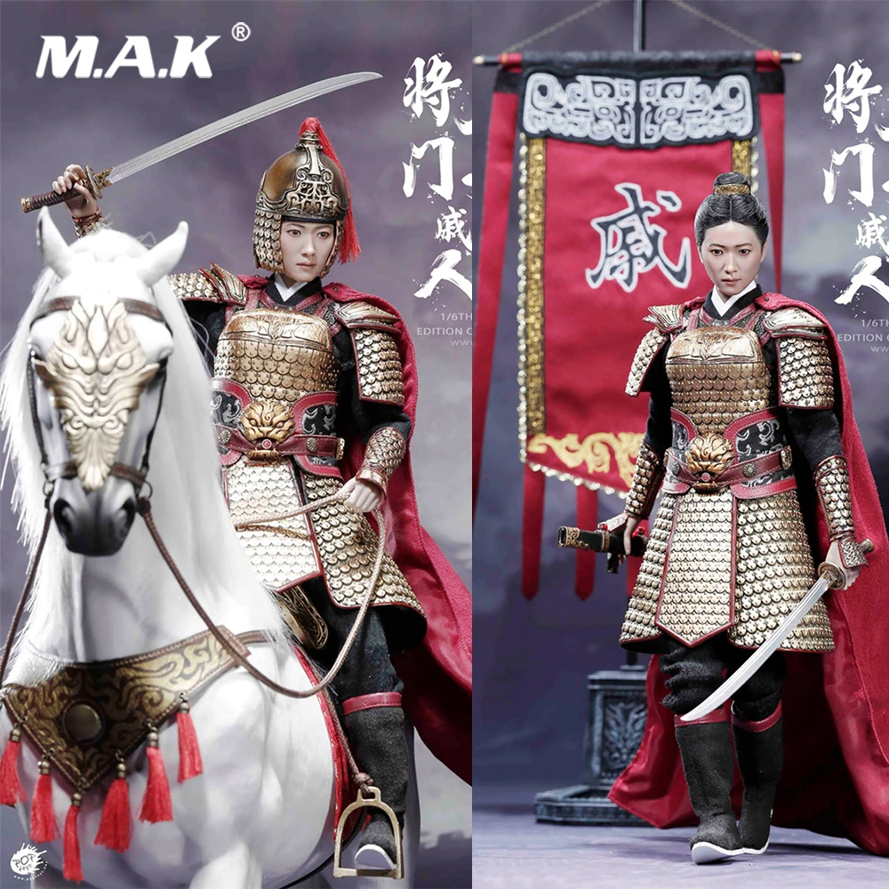 DID 1//6 Scale Hero Qin Dynasty Warrior Chinese Head sculpt for 12/" figure use