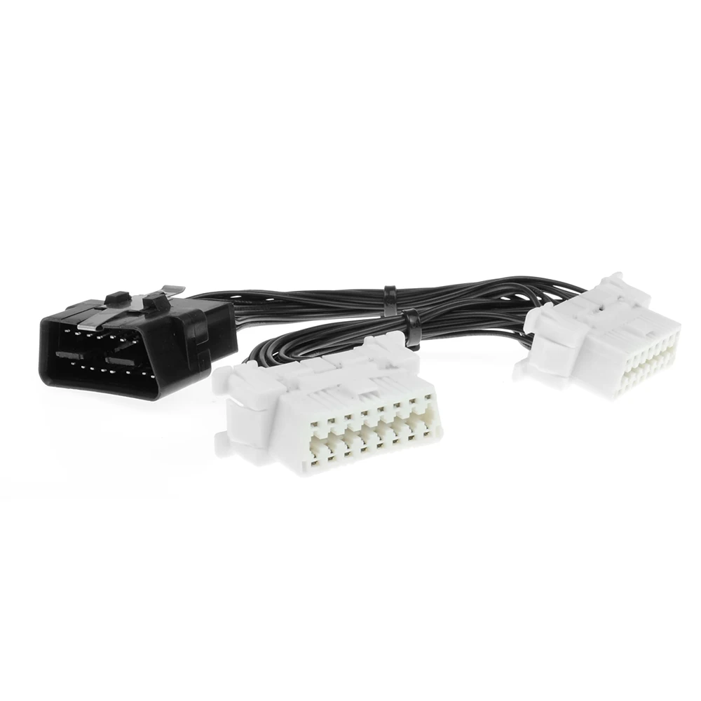 Новейший OBDII OBD 2 от 1 до 2 лет кабель женский 16 контактный сплиттер удлинитель авто автомобильный разъем удлинитель Кабель адаптер