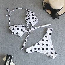 Ruffle Bikini 2019 Sexy Women Push Up Swimsuit Female Swimwear Brazilian Dot Striped Thong Bikini Set Biquini Bathing Suit Ruffle Bikini 2019 Sexy Women Push Up Swimsuit Female Swimwear Brazilian Dot Striped Thong Bikini Set Biquini Bathing Suit