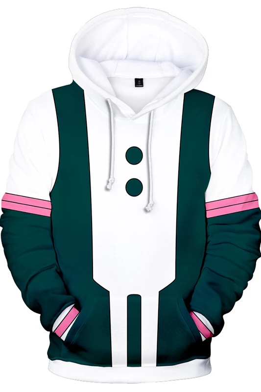 Boku без мой герой Косплэй Izuku Midoriya костюм Todoroki шото Толстовка Bakugou Katsuki костюмы для