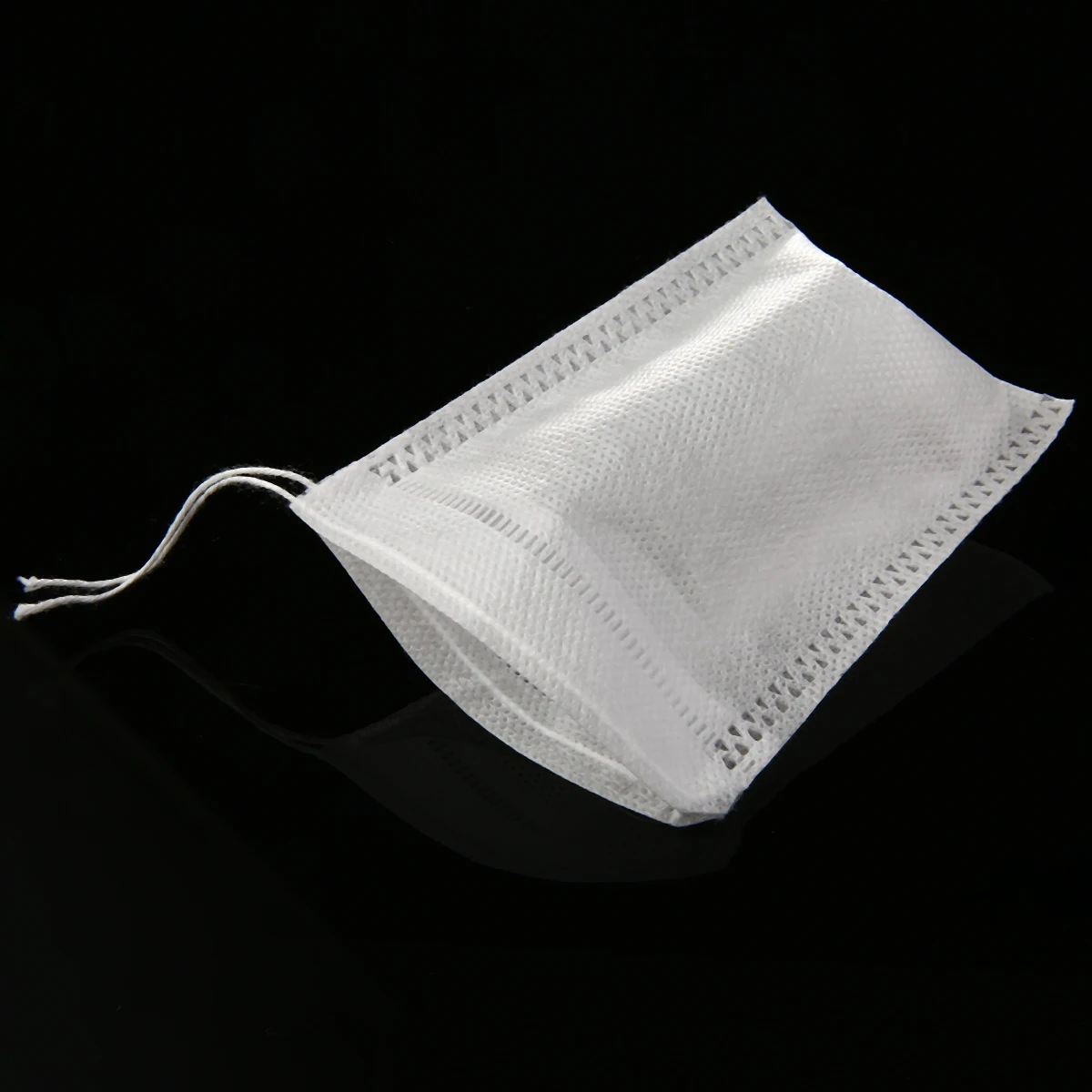 100Pcs Nonwovens Muslin Drawstring Reusable Bags 8X10cm For Spices Herbs Tea Coffee Soaps Non-woven Fabrics Storage Bags Mayitr