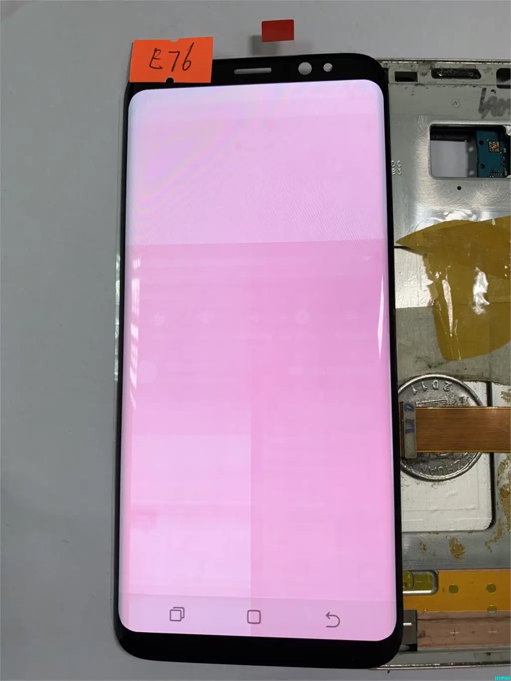 

NO.A24 for Samsung Galaxy S7 edge G935F G935A G935FD Defect lcd display with touch screen Digitizer 5.5'' Super AMOLED Gold