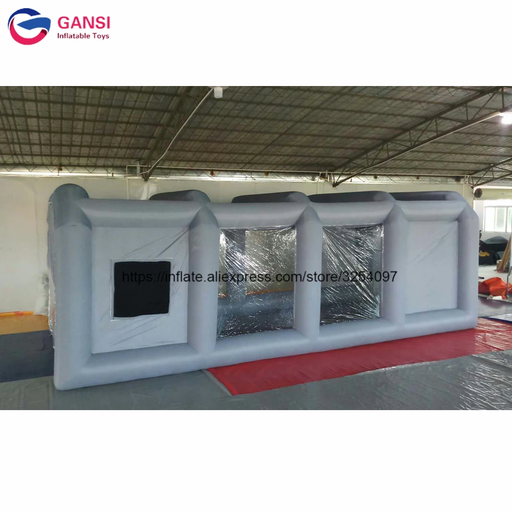 8M*4M*3M Mobile Inflatable Paint Spray Booth Tent Factory Price Inflatable Painting Room For Car