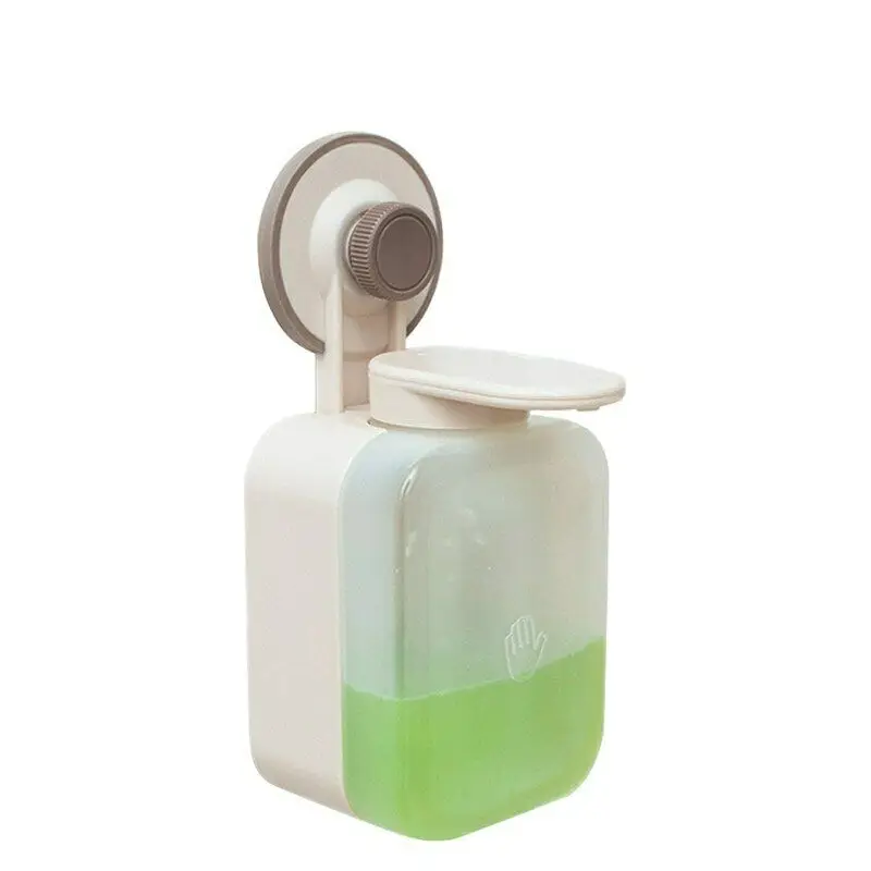 Wall-Mounted Kitchen Bathroom Soap Dispenser Dish Washer Dispenser Suction Dish Washer Liquid Vacuum Cup Soap Dish