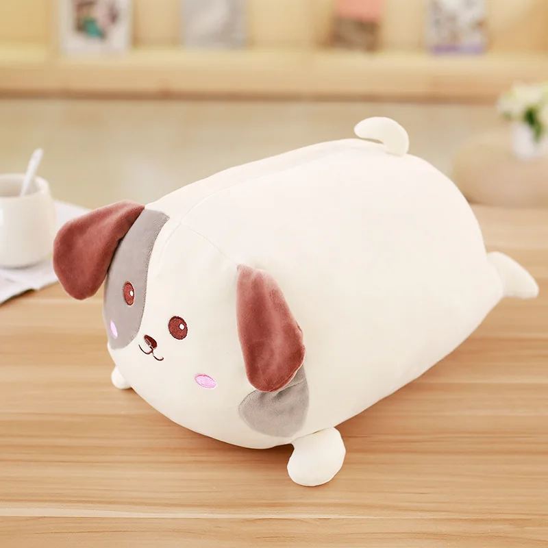 1pcs 4060cm Super Cute Dog Plush Toy Lovely Soft Stuffed Animal Fat Husky Dog Pillow Toys for Children Birthday Christmas Gift (4)