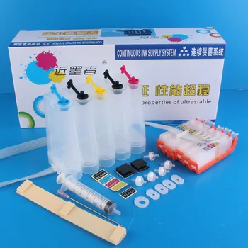 

Continuous Ink Supply System Universal 5Color CISS kit with accessaries ink tank for Canon IX6780 IX6880 IP7280 MG6400 MG5580