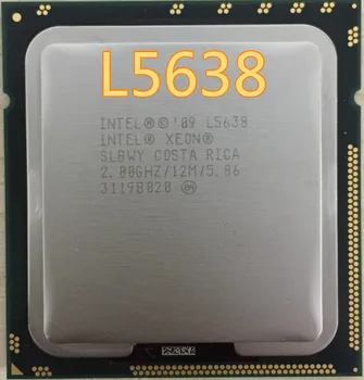 

Intel Xeon L5638 l5638CPU processor 2.0GHz LGA1366/12MB L3 60W Cache Six-Core server CPU