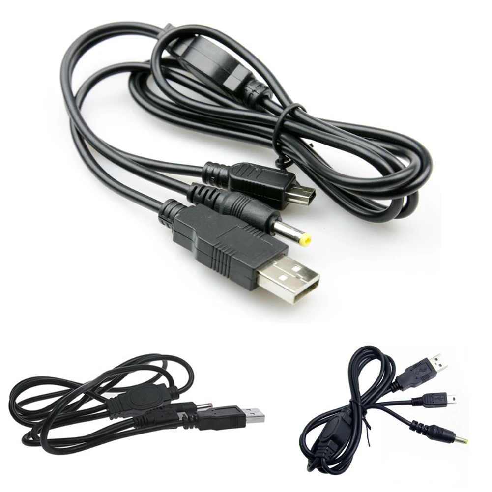 2 в 1 USB зарядное устройство данных трассовый кабель для sony psp 1000 2000 3000 серии