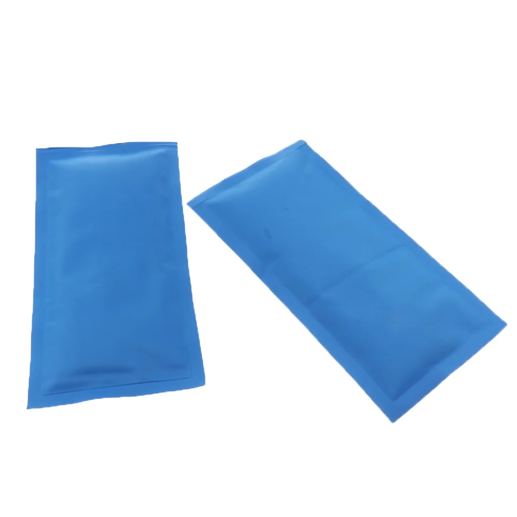 2Pcs Gel Ice Cold Compress, Gel Ice Pack Reusable, Hot Cold Gel Pack Cold Ice Packs for Injuries, Provides Instant Pain Ease