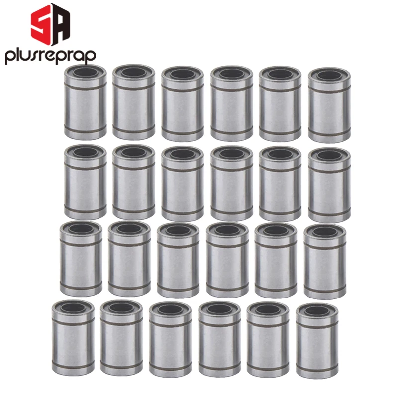10PCS NEW LM8UU 0.8cm 8mm Linear Motion Ball Bearing Bushing Bush Top Quality