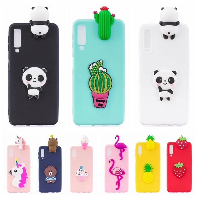 Funda de silicona para Samsung Galaxy 2018, carcasa 3D para A7 A750 AliExpress