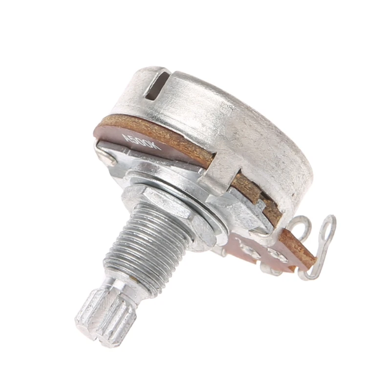 

Drop Ship A500K OHM Audio POTS Potentiometer 24mm Base Replace for Electric Guitar