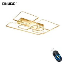 Modern LED Ceiling Lights Fixtures For Bedroom Living Room Indoor Home Lighting Aluminum Acrylic Lampshade Remote Dimmable Lamp