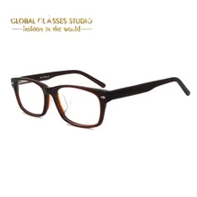 Модные черные солнцезащитные очки из ацетата Для женщин женская оправа для очков колпачки для очков 3005B C2