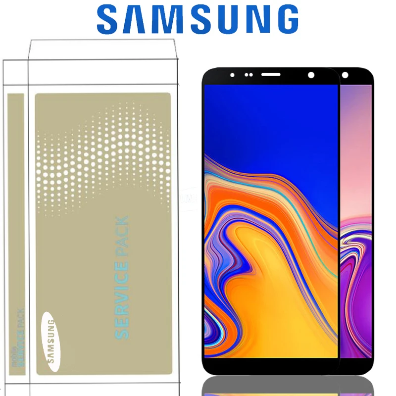 6,0 '' Супер AMOLED ЖК-дисплей для samsung Galaxy J6 Plus J610 SM-J610FN дисплей с сенсорным экраном в сборе запасные части